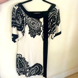 Black and white dress, WHBM, size M
